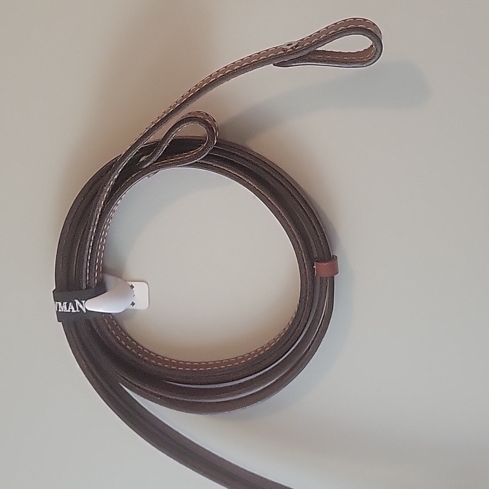 Leather split reins. 70inches NWOT Showman